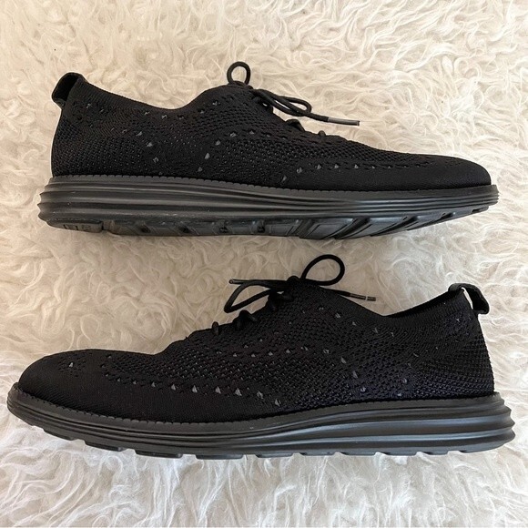 Cole Haan Men\'s ØriginalGrand Wingtip Oxford - Black | Size 9 main image 6